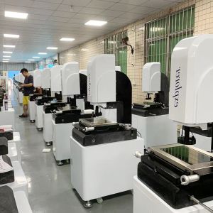 Precision CNC Video Measuring System Instrument 2D Manual For CNC Milling Part