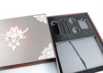 Matte Lanimated Flip Top Gift Box , Custom Paperboard Boxes With Debossing