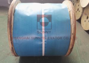 China Right Hand Regular Lay Wire Ropes With Steel Core / Mixed Core for Elevator Parts factory