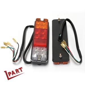 China OEM Rear LED Forklift Lights with 3 Color 12V-24V factory