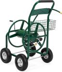 GOURD Outdoor Yard Water Planting Truck Garden Water Hose Reel Cart