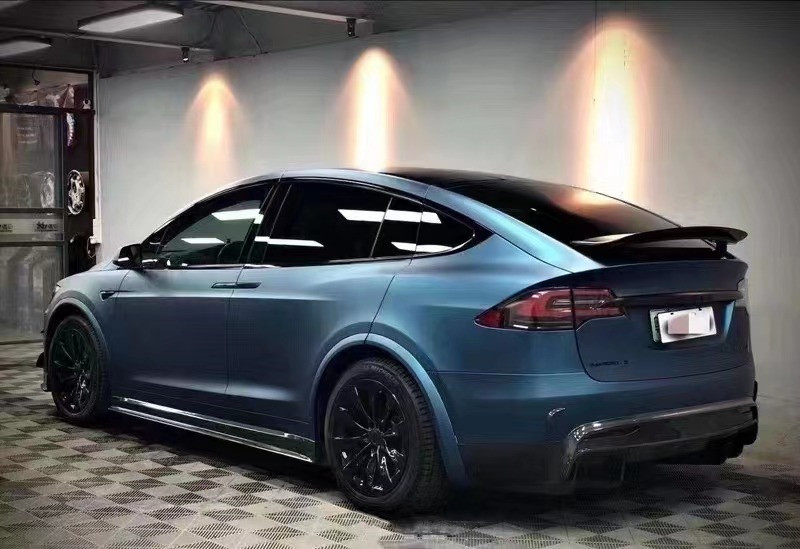 High Quality Carbon Fiber Model X Carbon Fiber Body Kit Model X Carbon Fiber Front Shovel Rear Diffuser Spoiler Side Skirt