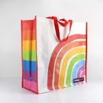 CMYK Gravure Print Virgin Polypropylene Woven Bags Shrink Resistant