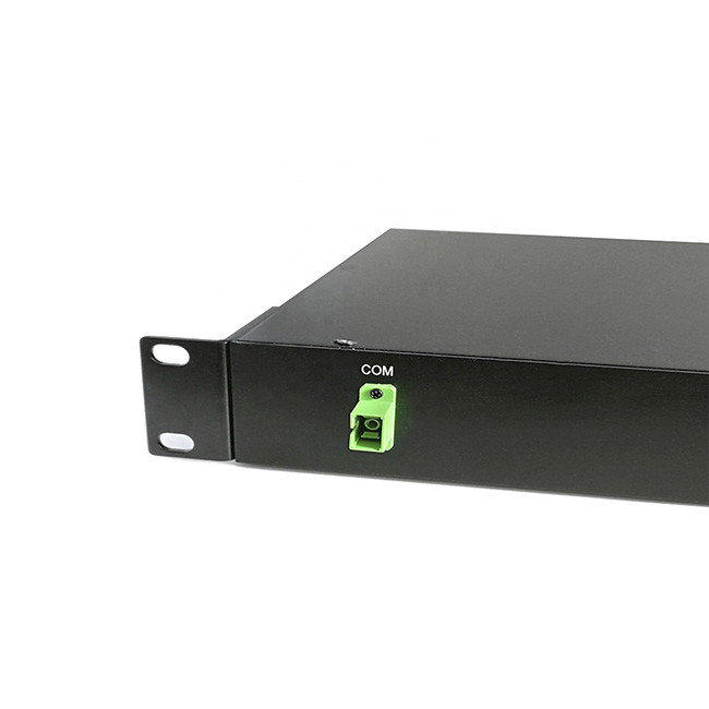 0.9mm 4 Channel Wdm Mux Demux 19 Inch Rack Mount Chasis 1550-1610nm