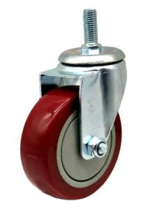 China 75mm stem casters and wheels factory