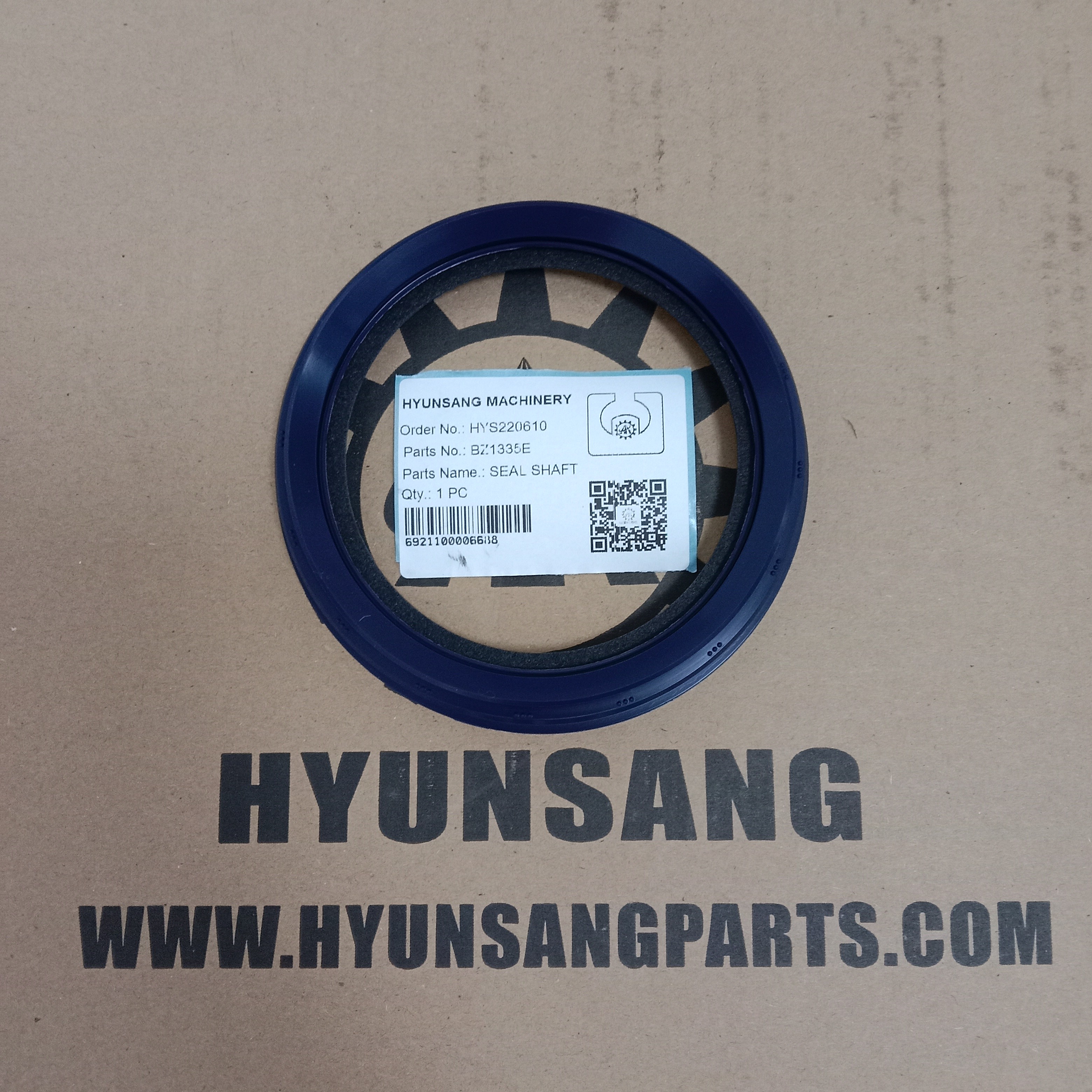 Excavator Parts Seal Shaft BZ1335E BZ5161E BH6807E BZ6303E For HD1250