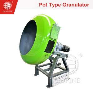 China Round Pot Granulator Organic Fertilizer Granulator Machine factory