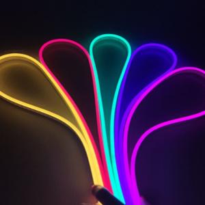 China 6x12mm Soft LED Neon Flexible Strip 12V Blue red pink colorful Narrow Decoration IP65 factory