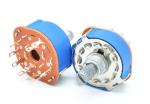 25mm Diameter Band Rotary Switch With Blue Dust Cover Used For Electric