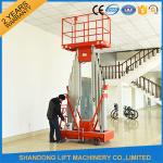 High Strength Aluminum Alloy Mobile Lifting Table , Electric Hydraulic