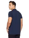 Round neck polo t shirt 100% cotton oem t shirt men logo , polo t shirt with