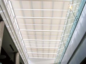China Stable Tension Shade System Durable Heat Resistance Fiberglass Fabric factory
