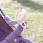 Handheld 1200mA Battery Flexible Tripod Fan Stroller Outdoor Usb Rechargeable
