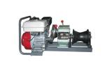 6HP 4 Ton Cable Winch Puller With Gasoline / Diesel Engine Operated