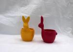 Easter Bunny Ceramic Vases And Pots Colorful Flower Pots For Table Decoration