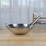 Single Handle Stovetop Frying Pan Non Stick Stainless Steel