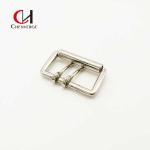 Antiwear Rustproof 2 Prong Belt Buckle , Zinc Alloy Double Pin Belt Buckle