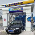 -Chic Design Style King of 9-Brush Automatic Express Tunnel Car Wash Machine in