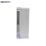 Indoor Outdoor Plastic Junction Box Reinforced Sealing Feature With Clear Cover