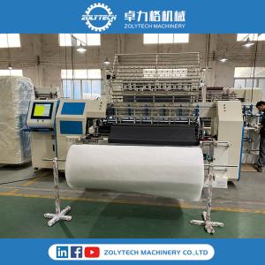 China ZLT-YS64 multi-needle quilting machine used quilting machine duvet quilting machine factory