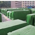 PE Tarpaulin for Outdoor Ground Covering Waterproof and Fireproof Woven Width 2m