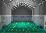 Aluminum 850g/Sqm 40m Outdoor Sports Tent For Basketball