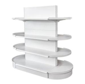 China adjustable gondola shelf dividers 14d to 22d premium cosmetics store shelves abd gondolas heavy duty wood gondola shelving factory