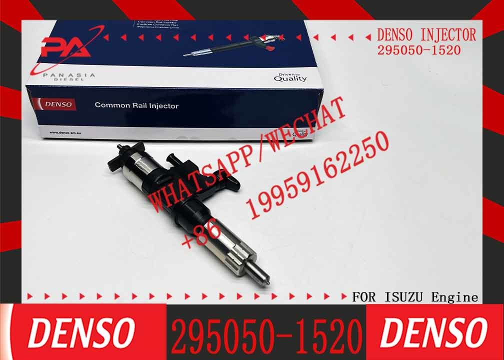 High Quality New Common Rail Injector Diesel Fuel Injector Nozzle Assembly 295050-1520 8-98243863-0 For ISUZU 6HK1 4HK1