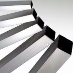 10mm*10mm 321 Stainless Steel Square Pipe 6000mm To 6500mm