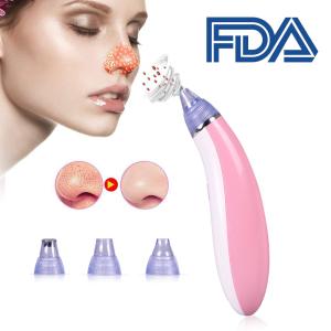 China Pink White Facial Pore Cleanser Blackhead Acne Remover CE RoHS Certification factory