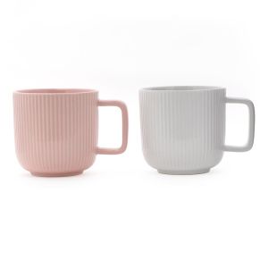 China Microwave Safe Ceramic Coffee Cup Mug with Customised Capacity factory