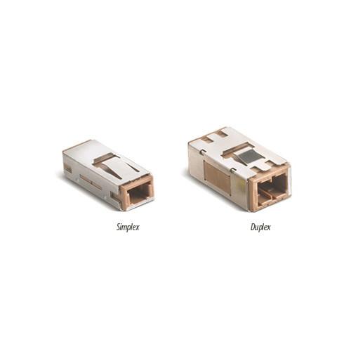MU Simplex Duplex Fiber Optic Coupler RoHS standard For LAN / CATV