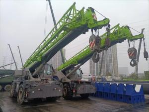 China 55t Zomlion Truck Crane Rt55 4 Shafts and Maximum Lifting Height of 52.4m for Lifting factory
