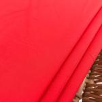 Red Dyed 40s 30% Lyocell 70% Rayon Viscose Fabric 145cm Excellent Drape