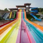 Multi-Lane Mat Racer Water Slide for Water Park