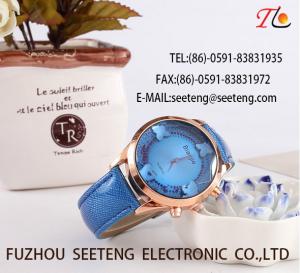 China WHOLESALE PU STRAP ALLOY CASE QUARTZ WATCHES CLASSICAL WATCH factory