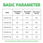 Fast Charger SMT-1.5Kw 48V 25A CAN/Enable For EV Car Or Motorcycle Electric