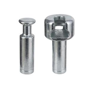 China Forged Ball Head Parts C45 Carbon Steel Insulator Ball Eye Insulator Fittings factory
