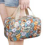Personalised Printing Flower Design Beautiful Cosmetic Makeup Bag Set Fashion