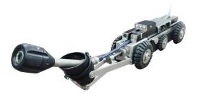 China Lateral Launch Sewer/Drain Pipe Inspection Branch Line Inspection Van Installed Robotic Crawler factory