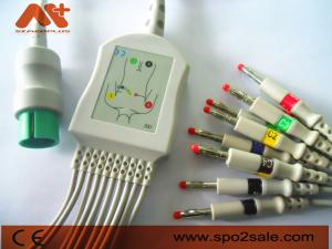 China Spacelabs Compatible Direct Connect EKG Cable For Spacelabs 90367, 90369, 90496, 91496, Ultraview factory