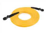Pre - Terminated MTRJ Single Mode Fiber Patch Cord Two Cores Yellow Color