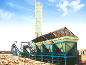 China 500t/H 144kw Wet Batch Concrete Plant Road Construction Machinery factory