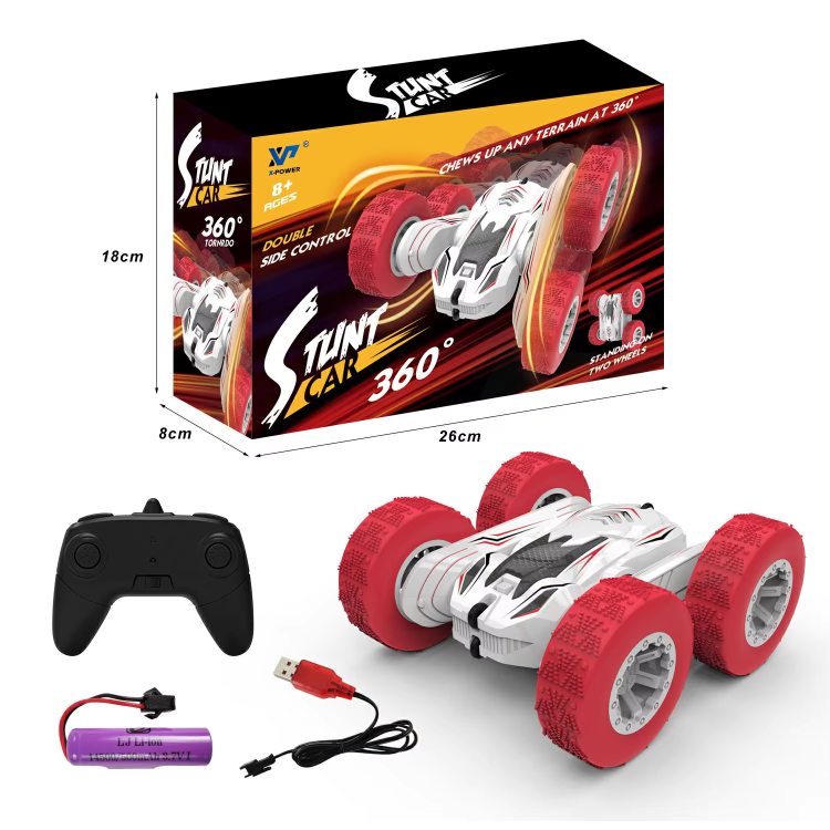 Rechargeable Battery included Adventure Seeker's Dream Double-sided Rc Car For Boys And Girls All-terrain Fun As Picture Shown