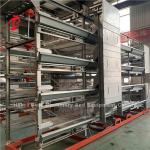 Modern H Type Poultry Automatic Chicken Cage Equipment 20 Years Lifespan Ada