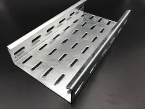 China Manufacturers 3000x400x2mm Galvanized Steel Perforated Cable Tray factory