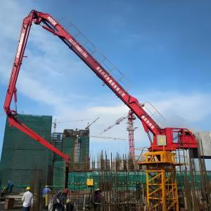 China 32M Concrete Placing Boom Floor Wedge factory