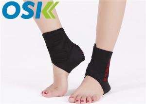 China Unisex Self Heating Tourmaline Neoprene Ankle Brace Customized Logo Free Size factory