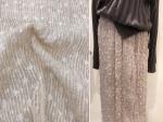 145cm Polyester Embossed Jacquard Fabric Embroidered Crinkled Crepe Fabric