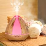 300ml Ultrasonic Wood Grain Aromatherapy Diffuser for Home,Office,Spa&More